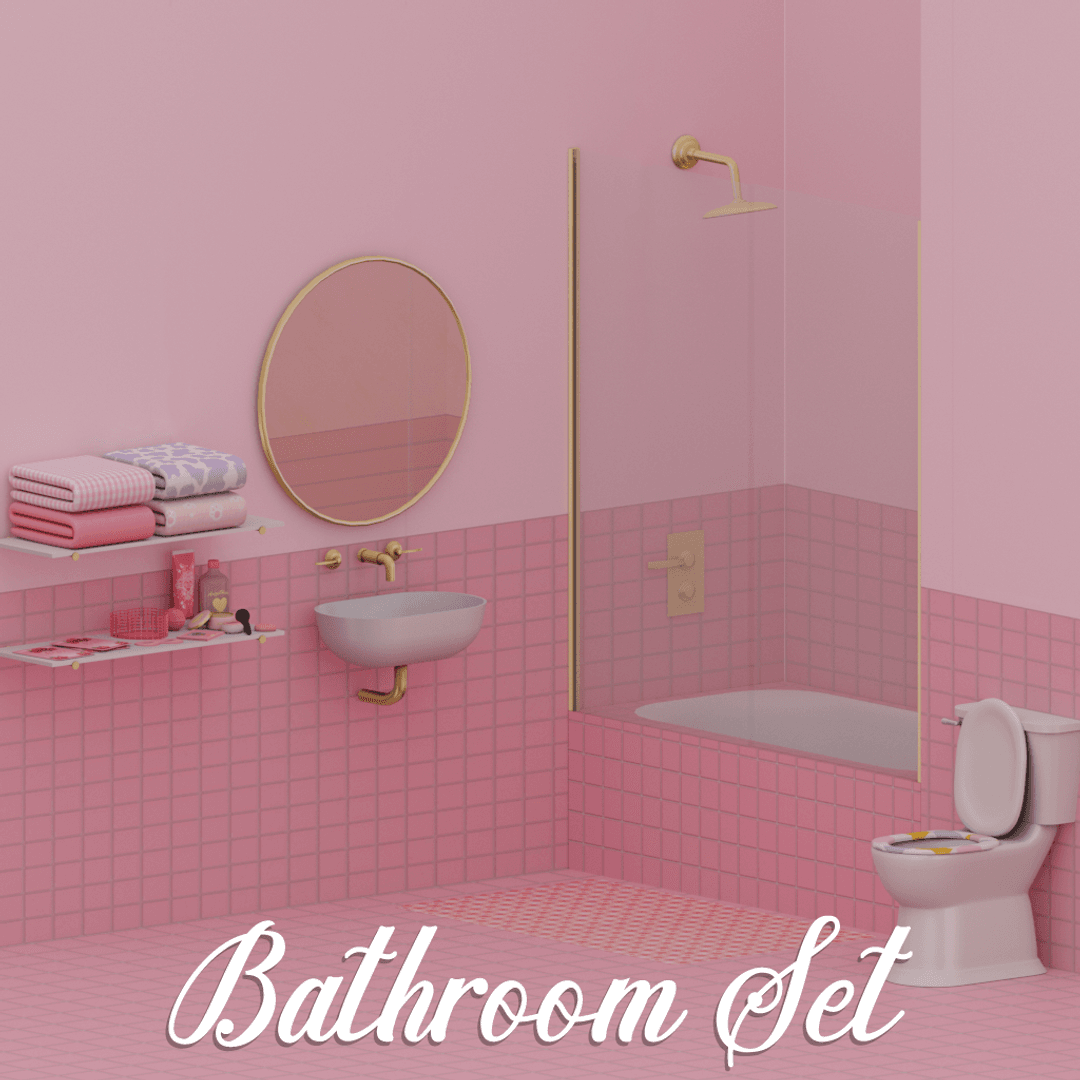 Скриншот мода Набор для ванной Bathroom Set